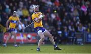 26 February 2023; Diarmuid Ryan of Clare during the Allianz Hurling League Division 1 Group A match between Wexford and Clare at Chadwicks Wexford Park in Wexford. Photo by Ray McManus/Sportsfile