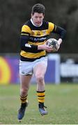 26 February 2023; Donal Cashman of Newbridge RFC during the Bank of Ireland Leinster Rugby Provincial Towns Cup Second Round match between Naas RFC and Newbridge RFC at Naas RFC in Naas, Kildare. Photo by Tyler Miller/Sportsfile