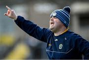 26 February 2023; Roscommon manager Davy Burke during the Allianz Football League Division 1 match between Monaghan and Roscommon at St Tiernach's Park in Clones, Monaghan. Photo by Ramsey Cardy/Sportsfile