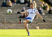 26 February 2023; Jack McCarron of Monaghan during the Allianz Football League Division 1 match between Monaghan and Roscommon at St Tiernach's Park in Clones, Monaghan. Photo by Ramsey Cardy/Sportsfile