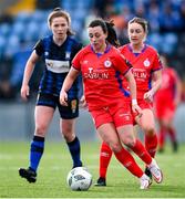 25 February 2023; Megan Smyth-Lynch of Shelbourne during the FAI Women's President's Cup match between Athlone Town and Shelbourne at Athlone Town Stadium in Athlone, Westmeath. Photo by Stephen McCarthy/Sportsfile