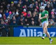 26 February 2023; Cian Lynch of Limerick during the Allianz Hurling League Division 1 Group A match between Galway and Limerick at Pearse Stadium in Galway. Photo by Seb Daly/Sportsfile