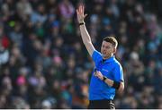 26 February 2023; Referee Seán Stack during the Allianz Hurling League Division 1 Group A match between Galway and Limerick at Pearse Stadium in Galway. Photo by Seb Daly/Sportsfile