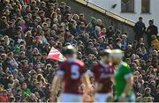 26 February 2023; Supporters during the Allianz Hurling League Division 1 Group A match between Galway and Limerick at Pearse Stadium in Galway. Photo by Seb Daly/Sportsfile