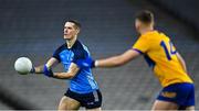 25 February 2023; Brian Fenton of Dublin in action against Emmet McMahon of Clare during the Allianz Football League Division 2 match between Dublin and Clare at Croke Park in Dublin. Photo by Piaras Ó Mídheach/Sportsfile