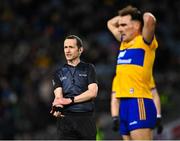 25 February 2023; Referee Jerome Henry during the Allianz Football League Division 2 match between Dublin and Clare at Croke Park in Dublin. Photo by Piaras Ó Mídheach/Sportsfile