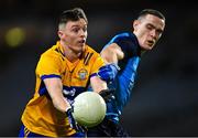 25 February 2023; Gavin Cooney of Clare in action against Brian Fenton of Dublin during the Allianz Football League Division 2 match between Dublin and Clare at Croke Park in Dublin. Photo by Piaras Ó Mídheach/Sportsfile