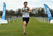 12 February 2023; Cathal Whooley of Carraig Na Bhfear AC, Cork, competing in the Boys U17 3000m during the 123.ie National Intermediate, Masters & Juvenile B Cross Country Championships at Gowran Demense in Kilkenny. Photo by Sam Barnes/Sportsfile