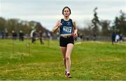 12 February 2023; Niamh Cleary of St Senans AC, Kilkenny, competing in the Girls U17 3000m during the 123.ie National Intermediate, Masters & Juvenile B Cross Country Championships at Gowran Demense in Kilkenny. Photo by Sam Barnes/Sportsfile
