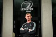 27 February 2023; Leinster head coach Leo Cullen pictured following the announcement of his contract extension through to 2025 at Leinster Rugby Headquarters in Dublin. Photo by Stephen McCarthy/Sportsfile