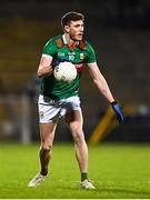 25 February 2023; Fionn McDonagh of Mayo during the Allianz Football League Division 1 match between Mayo and Tyrone at Hastings Insurance MacHale Park in Castlebar, Mayo. Photo by Ben McShane/Sportsfile
