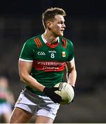 25 February 2023; Matthew Ruane of Mayo during the Allianz Football League Division 1 match between Mayo and Tyrone at Hastings Insurance MacHale Park in Castlebar, Mayo. Photo by Ben McShane/Sportsfile