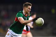 25 February 2023; Matthew Ruane of Mayo during the Allianz Football League Division 1 match between Mayo and Tyrone at Hastings Insurance MacHale Park in Castlebar, Mayo. Photo by Ben McShane/Sportsfile