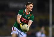 25 February 2023; James Carr of Mayo during the Allianz Football League Division 1 match between Mayo and Tyrone at Hastings Insurance MacHale Park in Castlebar, Mayo. Photo by Ben McShane/Sportsfile