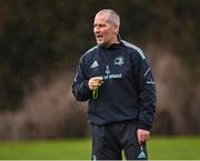 27 February 2023; Senior coach Stuart Lancaster during a Leinster rugby squad training session at UCD in Dublin. Photo by Piaras Ó Mídheach/Sportsfile