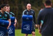 27 February 2023; Rhys Ruddock during a Leinster rugby squad training session at UCD in Dublin. Photo by Piaras Ó Mídheach/Sportsfile