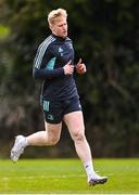 27 February 2023; Jamie Osborne during a Leinster rugby squad training session at UCD in Dublin. Photo by Piaras Ó Mídheach/Sportsfile