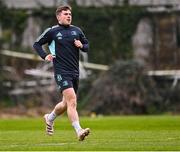 27 February 2023; Luke McGrath during a Leinster rugby squad training session at UCD in Dublin. Photo by Piaras Ó Mídheach/Sportsfile