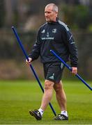 27 February 2023; Senior coach Stuart Lancaster during a Leinster rugby squad training session at UCD in Dublin. Photo by Piaras Ó Mídheach/Sportsfile