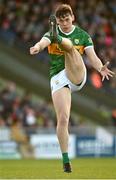 25 February 2023; David Clifford of Kerry kicks a point for his side during the Allianz Football League Division 1 match between Kerry and Armagh at Austin Stack Park in Tralee, Kerry. Photo by Eóin Noonan/Sportsfile