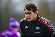 28 February 2023; Antoine Frisch during a Munster rugby squad training session at University of Limerick in Limerick. Photo by David Fitzgerald/Sportsfile
