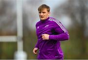 28 February 2023; Gavin Coombes during a Munster rugby squad training session at University of Limerick in Limerick. Photo by David Fitzgerald/Sportsfile