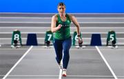 1 March 2023; Kate O'Connor of Ireland trains before the European Indoor Athletics Championships at Ataköy Athletics Arena in Istanbul, Türkiye. Photo by Sam Barnes/Sportsfile