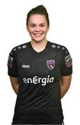 28 February 2023; Ciara Rossiter poses for a portrait during a Wexford Youths squad portrait session at South East Technological University in Carlow. Photo by Tyler Miller/Sportsfile