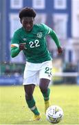 1 March 2023; Ade Solanke of Republic of Ireland during the U15 international friendly match between Republic of Ireland and Wales at the Carlisle Grounds in Bray. Photo by Giselle O'Donoghue/Sportsfile