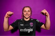 28 February 2023; Ellen Molloy poses for a portrait during a Wexford Youths squad portrait session at South East Technological University in Carlow. Photo by Eóin Noonan/Sportsfile