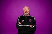 28 February 2023; Kitman Eddie Cullen poses for a portrait during a Wexford Youths squad portrait session at South East Technological University in Carlow. Photo by Eóin Noonan/Sportsfile