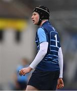 28 February 2023; Alex Babin of Castleknock College during the Bank of Ireland Leinster Schools Junior Cup Quarter Final match between Castleknock College v St Michael’s College at Energia Park in Dublin. Photo by Ben McShane/Sportsfile