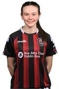 2 March 2023; Eimear Quinn poses for a portrait during a Bohemians squad portrait session at DCU Sports Complex in Dublin. Photo by Tyler Miller/Sportsfile