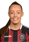 2 March 2023; Niamh Prior poses for a portrait during a Bohemians squad portrait session at DCU Sports Complex in Dublin. Photo by Tyler Miller/Sportsfile
