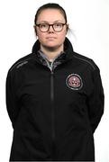2 March 2023; Backroom Staff Emma McDonagh poses for a portrait during a Bohemians squad portrait session at DCU Sports Complex in Dublin. Photo by Tyler Miller/Sportsfile