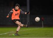 2 March 2023; TUS Midlands goalkeeper Daniel Lloyd during the Electric Ireland Higher Education GAA Freshers Football 2 Final match between South East Technological University Carlow and Technological University of the Shannon: Midlands at South East Technological University Sports Complex in Carlow. Photo by Stephen McCarthy/Sportsfile