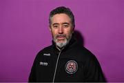 2 March 2023; Physiotherapist Dr Paul Kirwan during a Bohemians squad portrait session at DCU Sports Complex in Dublin. Photo by David Fitzgerald/Sportsfile