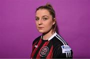 2 March 2023; Erica Byrne during a Bohemians squad portrait session at DCU Sports Complex in Dublin. Photo by David Fitzgerald/Sportsfile