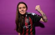2 March 2023; Lisa Murphy during a Bohemians squad portrait session at DCU Sports Complex in Dublin. Photo by David Fitzgerald/Sportsfile