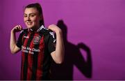 2 March 2023; Mia Dodd during a Bohemians squad portrait session at DCU Sports Complex in Dublin. Photo by David Fitzgerald/Sportsfile