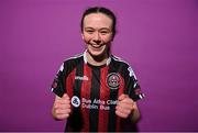 2 March 2023; Eimear Quinn during a Bohemians squad portrait session at DCU Sports Complex in Dublin. Photo by David Fitzgerald/Sportsfile