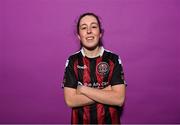 2 March 2023; Abbie O'Hara during a Bohemians squad portrait session at DCU Sports Complex in Dublin. Photo by David Fitzgerald/Sportsfile