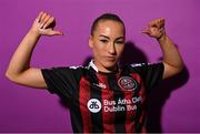 2 March 2023; Fiona Donnelly during a Bohemians squad portrait session at DCU Sports Complex in Dublin. Photo by David Fitzgerald/Sportsfile