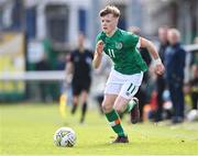 1 March 2023; Brody Lee of Republic of Ireland during the U15 international friendly match between Republic of Ireland and Wales at the Carlisle Grounds in Bray. Photo by Piaras Ó Mídheach/Sportsfile