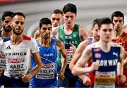 3 March 2023; Luke McCann of Ireland, competes in the men's 1500m during the during Day 1 of the European Indoor Athletics Championships at Ataköy Athletics Arena in Istanbul, Türkiye. Photo by Sam Barnes/Sportsfile