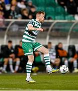 3 March 2023; Sean Hoare of Shamrock Rovers during the SSE Airtricity Men's Premier Division match between Shamrock Rovers and Derry City at Tallaght Stadium in Dublin. Photo by Seb Daly/Sportsfile