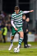 3 March 2023; Sean Gannon of Shamrock Rovers during the SSE Airtricity Men's Premier Division match between Shamrock Rovers and Derry City at Tallaght Stadium in Dublin. Photo by Seb Daly/Sportsfile