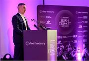 3 March 2023; Paul Reilly CCO of Clear Treasury during the 2023 Irish Cricket Awards at The Marker Hotel in Dublin. Photo by Matt Browne/Sportsfile