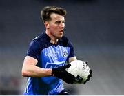25 February 2023; Daire Newcombe of Dublin during the Allianz Football League Division 2 match between Dublin and Clare at Croke Park in Dublin. Photo by Piaras Ó Mídheach/Sportsfile