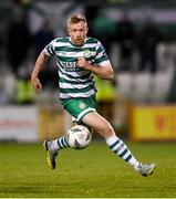 3 March 2023; Sean Hoare of Shamrock Rovers during the SSE Airtricity Men's Premier Division match between Shamrock Rovers and Derry City at Tallaght Stadium in Dublin. Photo by Stephen McCarthy/Sportsfile